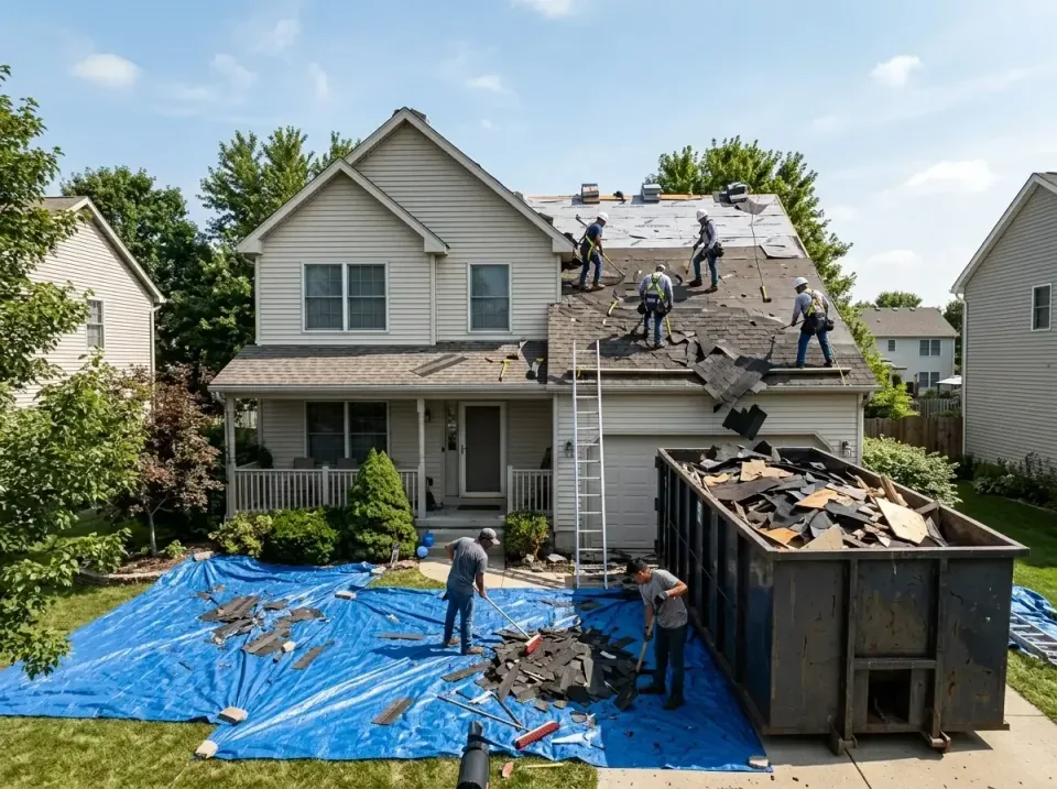 roof-replacement-debris-remova-004 — frequently asked questions, Cheapest Dumpster Rentals in River Ridge, LA